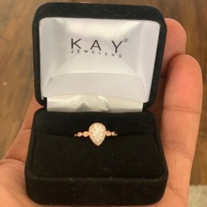 1/4 ct tw Rose Gold Diamond ring